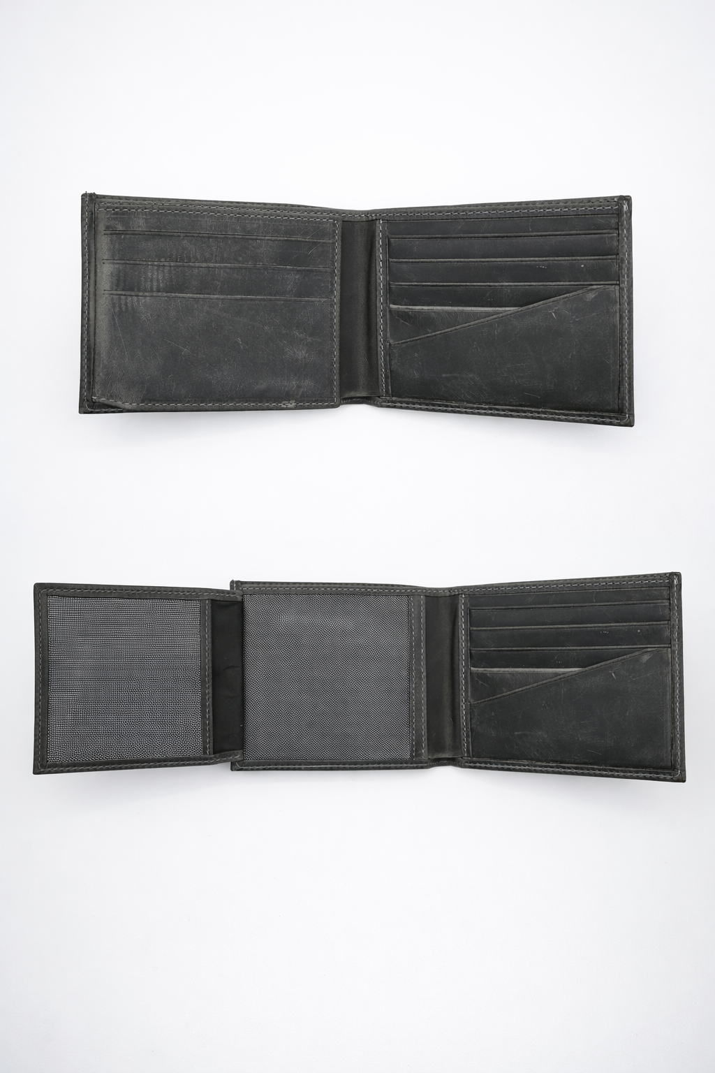 Full Grain Leather Wallet, Leather Bifold Mens Wallet