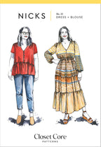 Nicks Dress + Blouse Sewing Pattern
