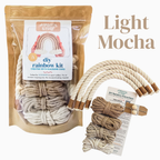 DIY Macrame Rainbow Kit – Fun, Giftable Craft for All Ages