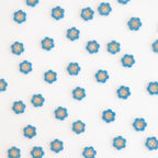 Blue Daisy Small 5/8" Buttons