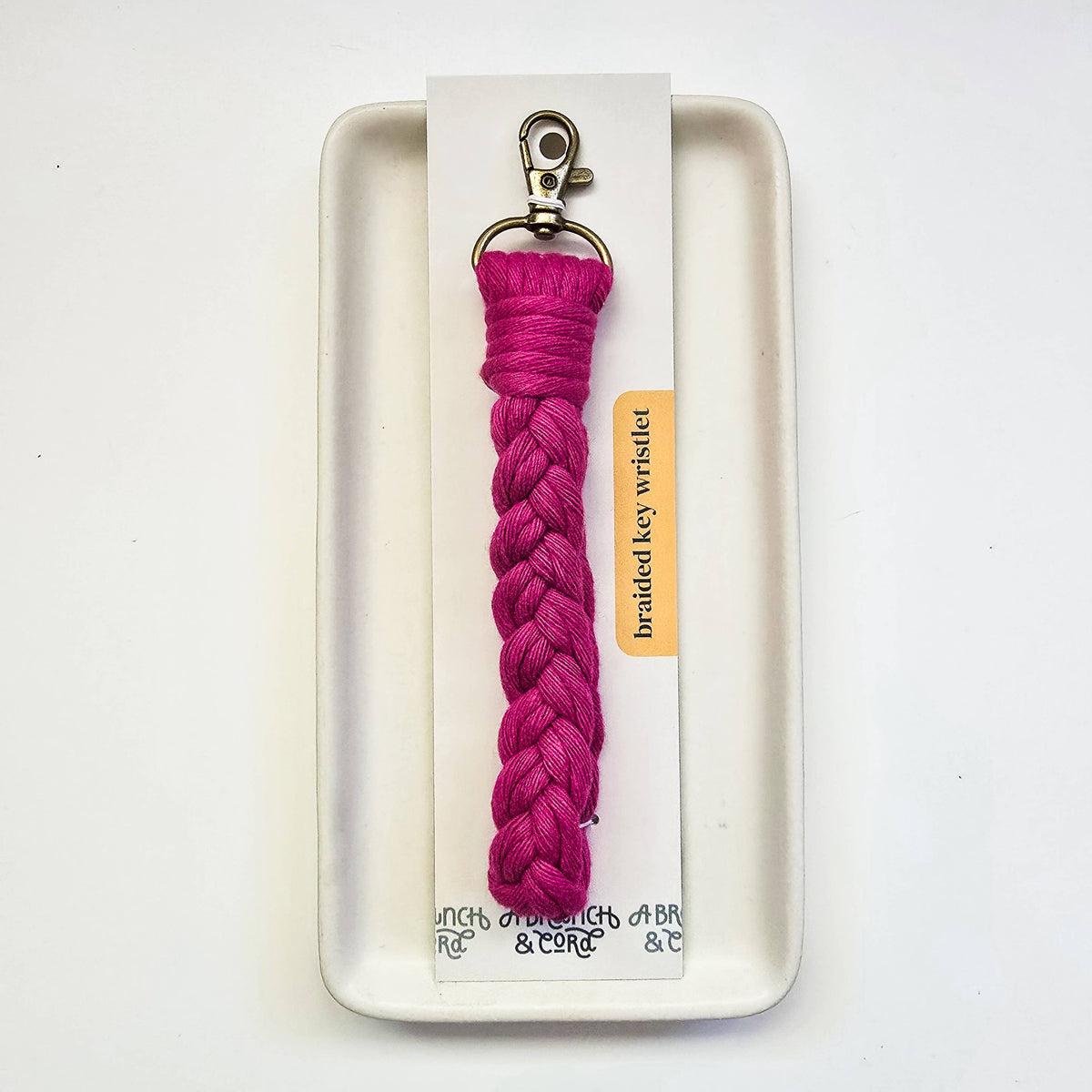 Macrame Key Wristlets – Brights (5) Pack
