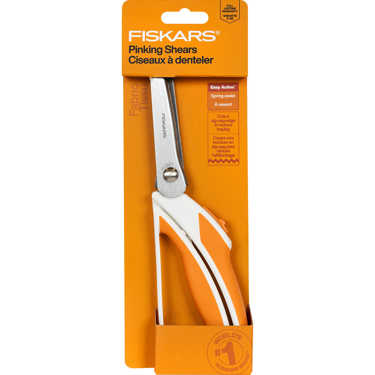 EASY ACTION PINKING SHEARS 8IN