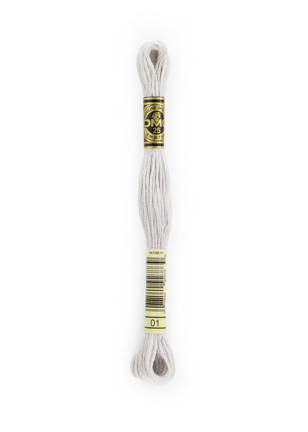 DMC embroidery floss – WHITE TIN (01)
