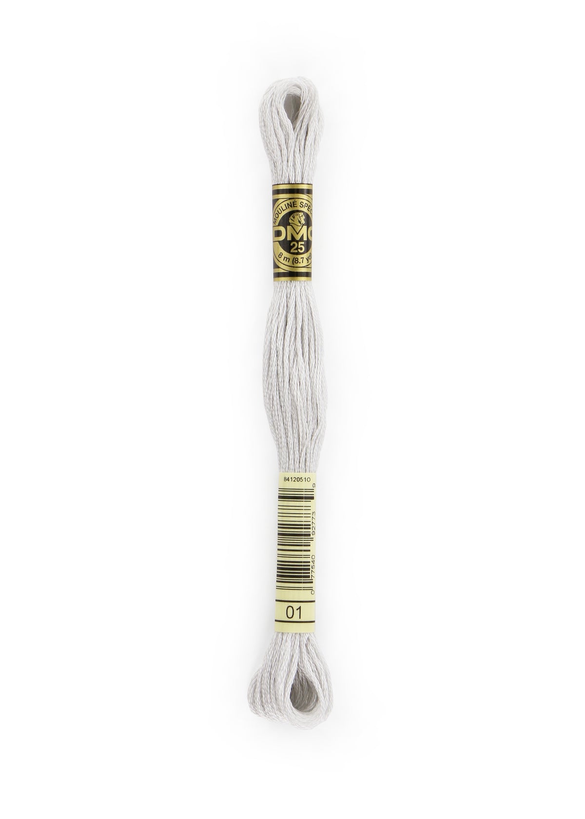 DMC embroidery floss – WHITE TIN (01)