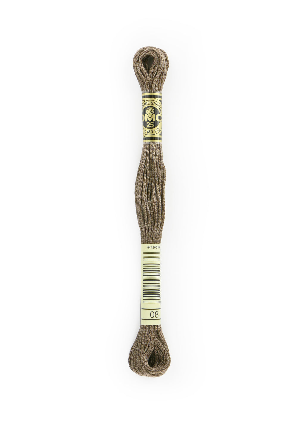 DMC embroidery floss – DARK DRIFTWOOD (08)