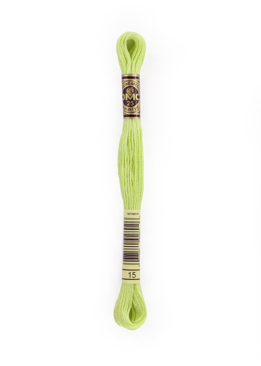 DMC embroidery floss – APPLE GREEN (15)
