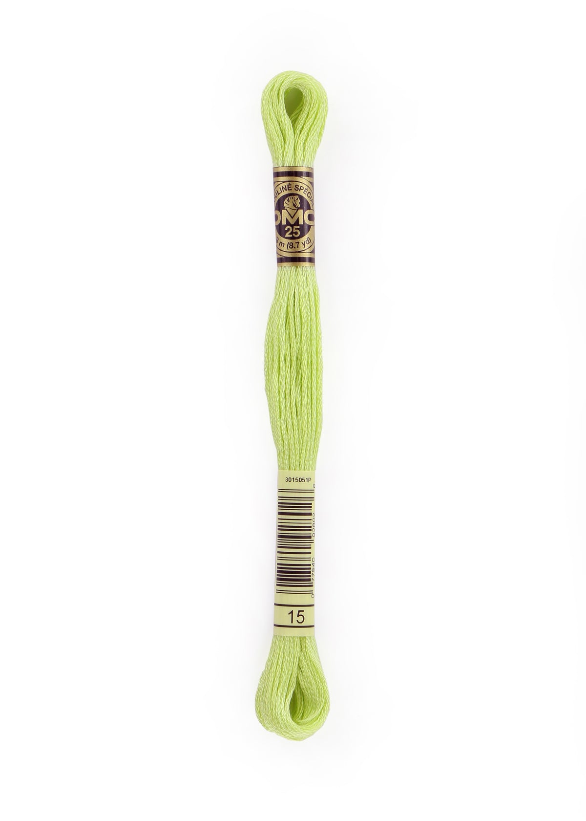DMC embroidery floss – APPLE GREEN (15)