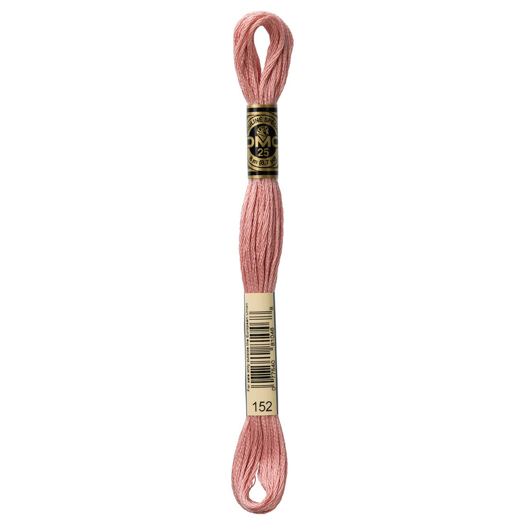 DMC embroidery floss – MED LIGHT SHELL PNK (152)