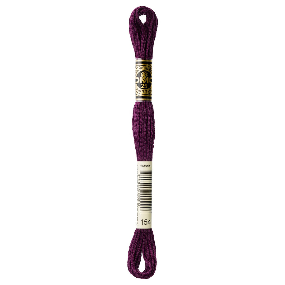 DMC embroidery floss – VERY DARK GRAPE (154)