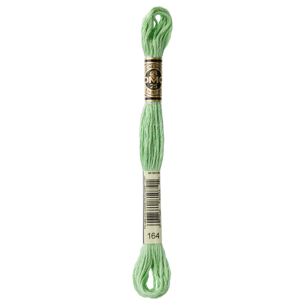 DMC embroidery floss – LIGHT FRST GRN (164)