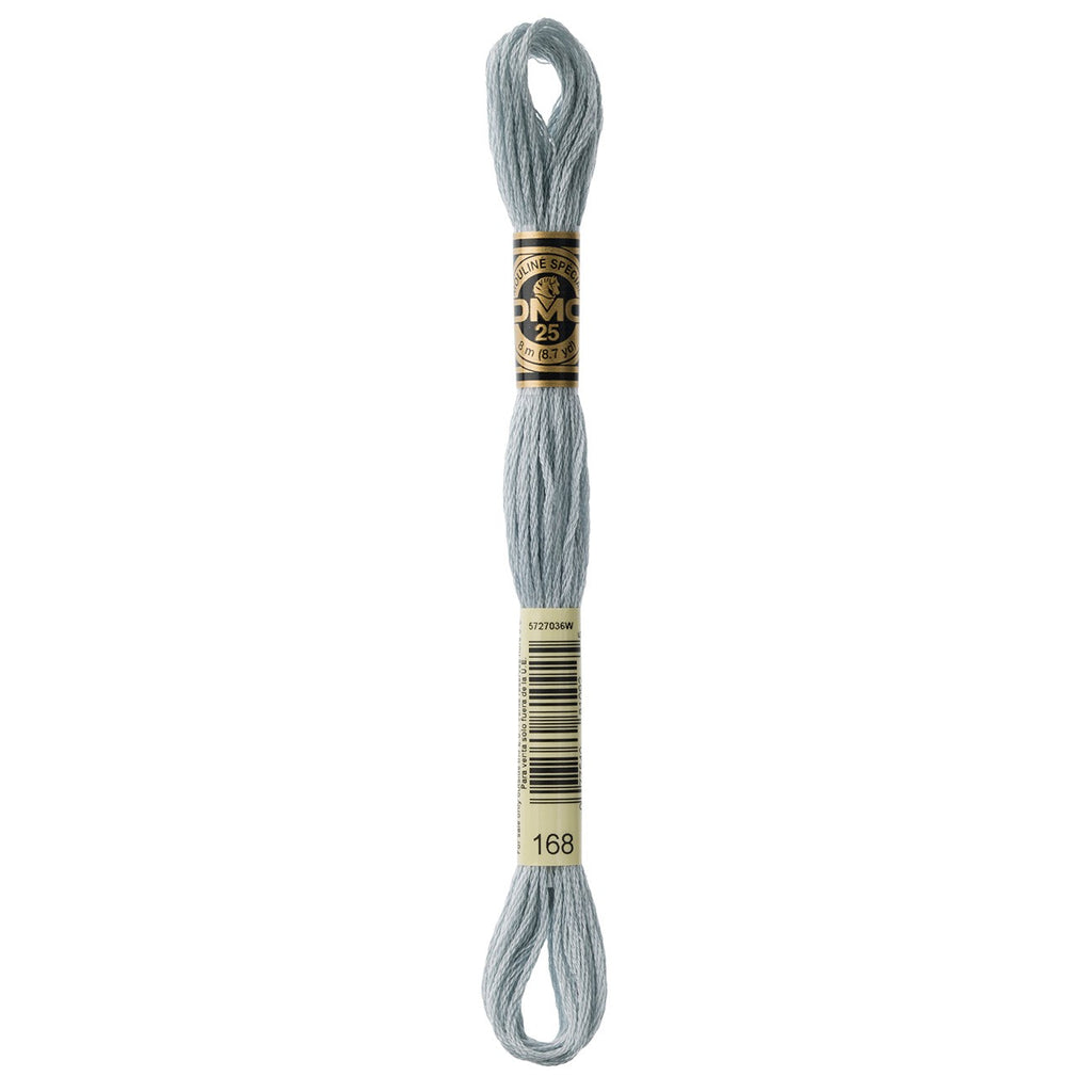 DMC embroidery floss – VERY LIGHT PEWT (168)