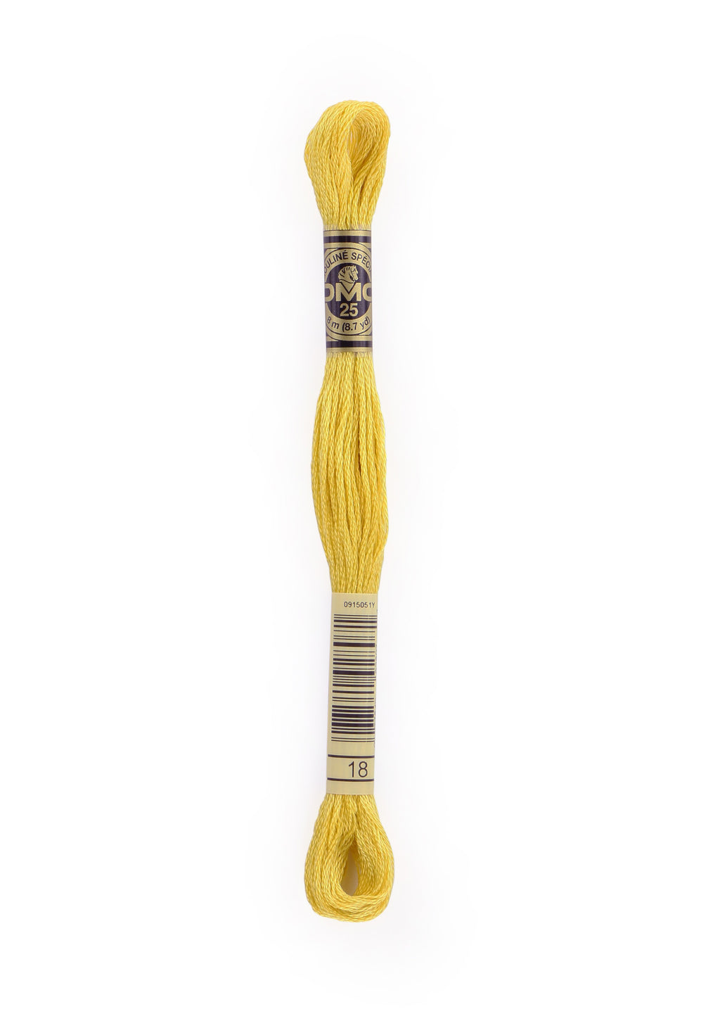 DMC embroidery floss – YELLOW PLUM (18)
