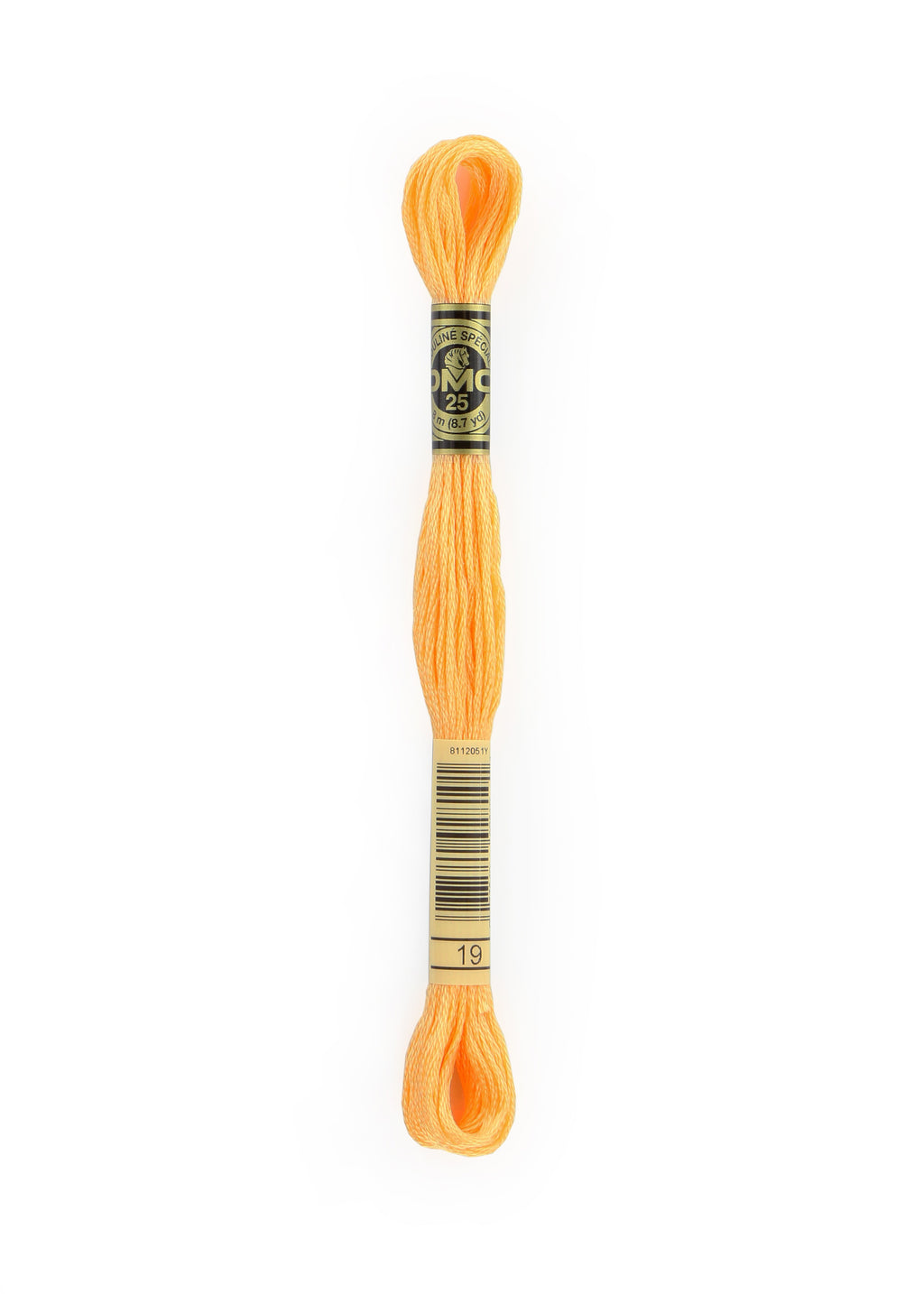 DMC embroidery floss – MEDIUM LIGHT AUTUMN GOLD (19)