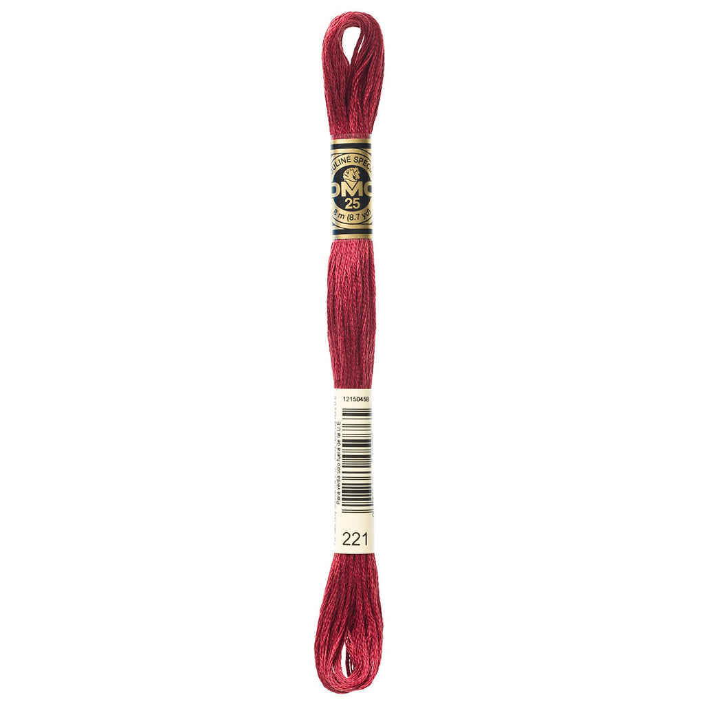 DMC embroidery floss – DARK SHELL PNK (221)