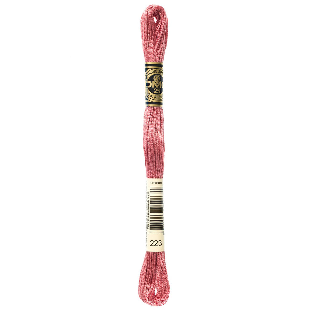 DMC embroidery floss – MED SHELL PNK (223)