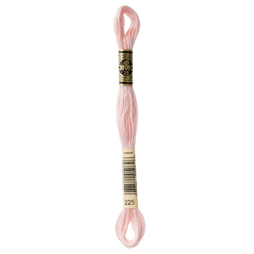 DMC embroidery floss – ULTRA VERY LIGHT SHELL PNK (225)