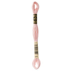 DMC embroidery floss – ULTRA VERY LIGHT SHELL PNK (225)