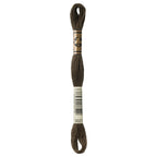 DMC embroidery floss – VERY DARK BRN GRY (3021)