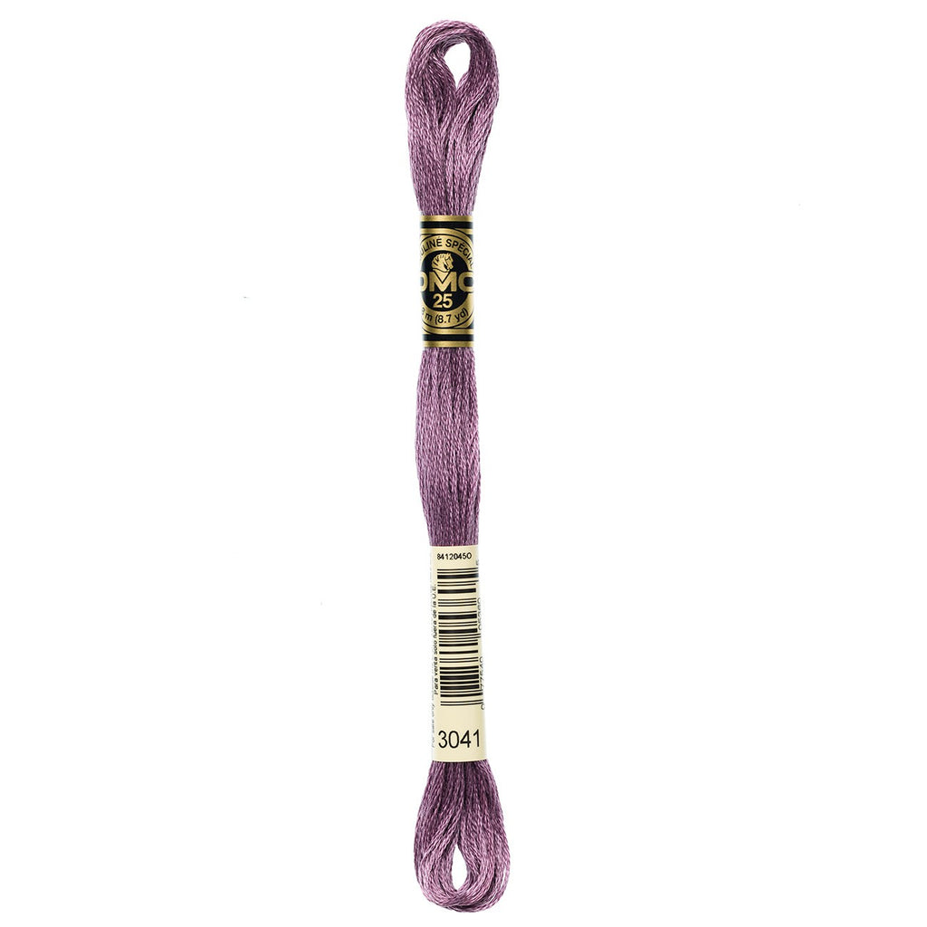 DMC embroidery floss – MED ANT VLT (3041)