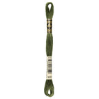 DMC embroidery floss – DARK GRN GRY (3051)