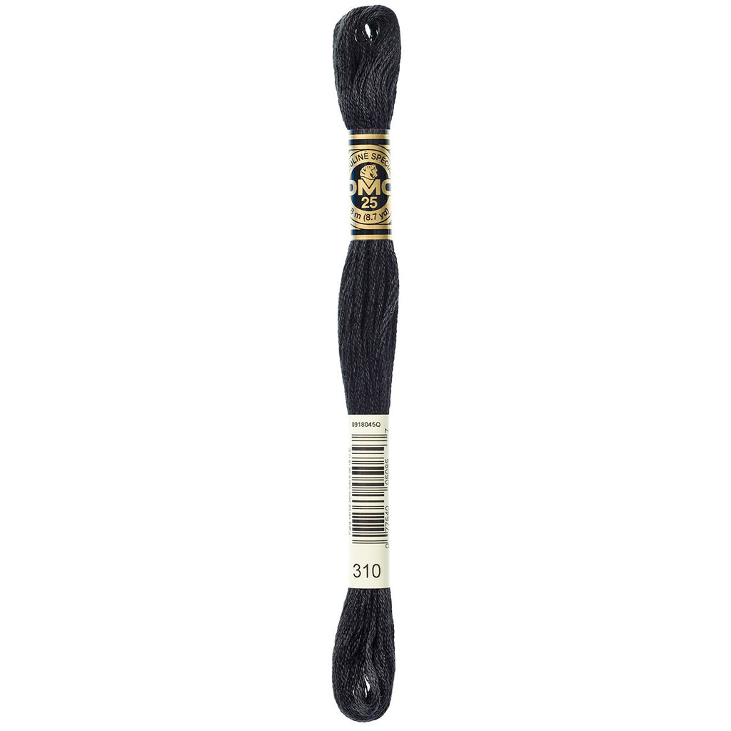 DMC embroidery floss – BLK (310)