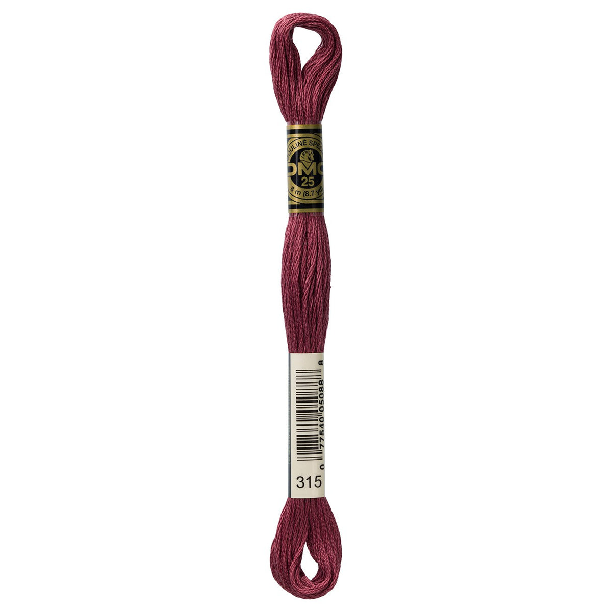 DMC embroidery floss – MED DARK ANT MVE (315)