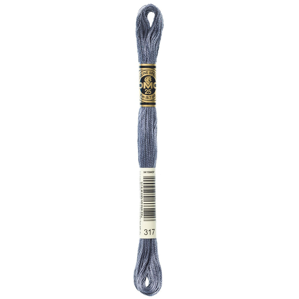 DMC embroidery floss – PEWT GRY (317)