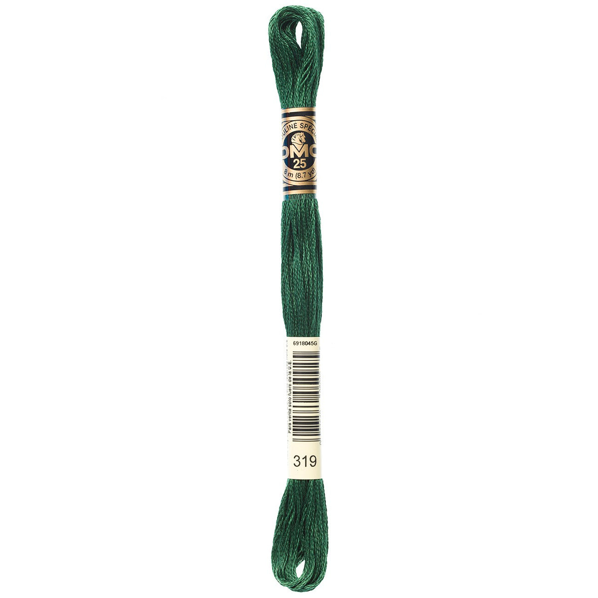 DMC embroidery floss – VERY DARK PISTACHIO GRN (319)