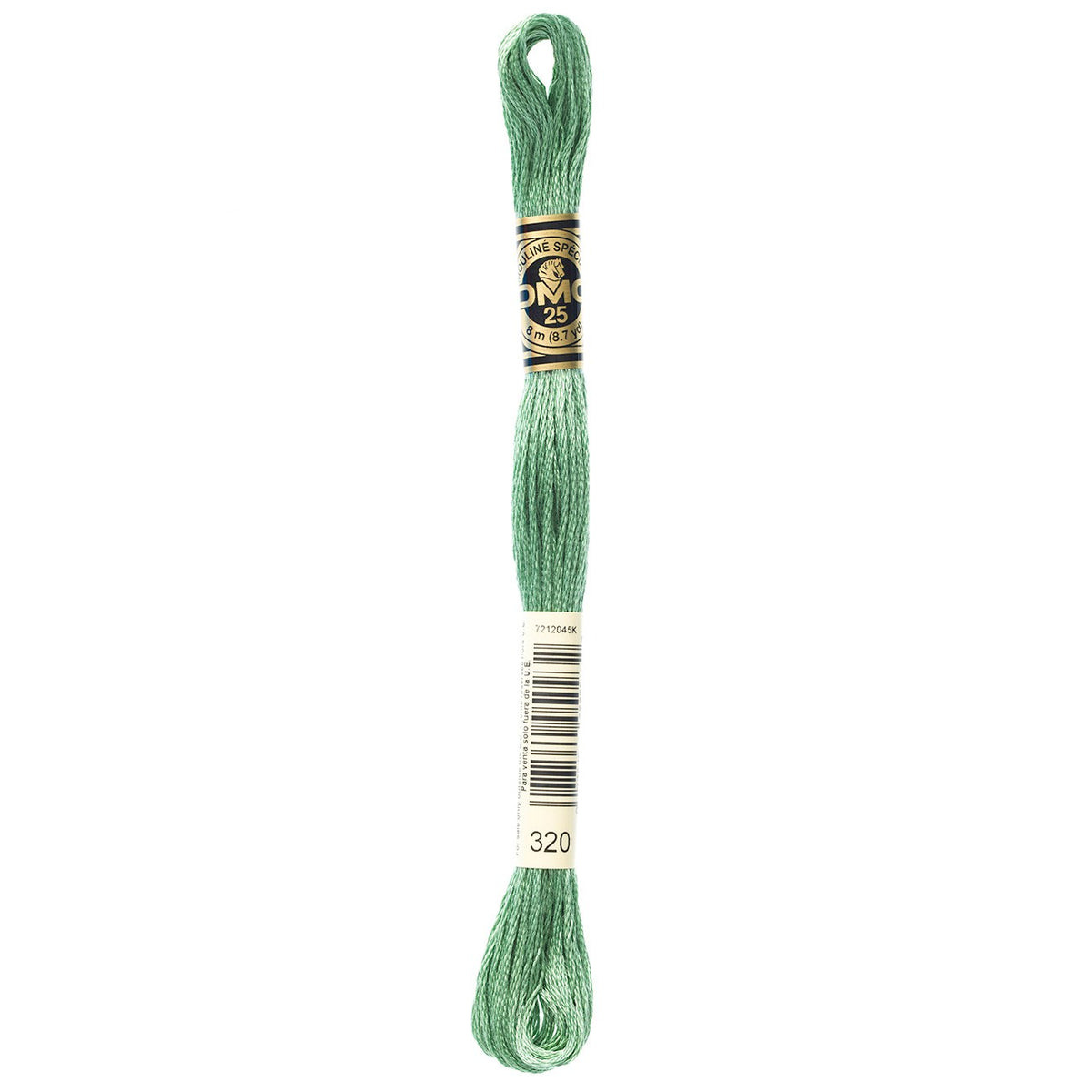 DMC embroidery floss – MED PISTACHIO GRN (320)