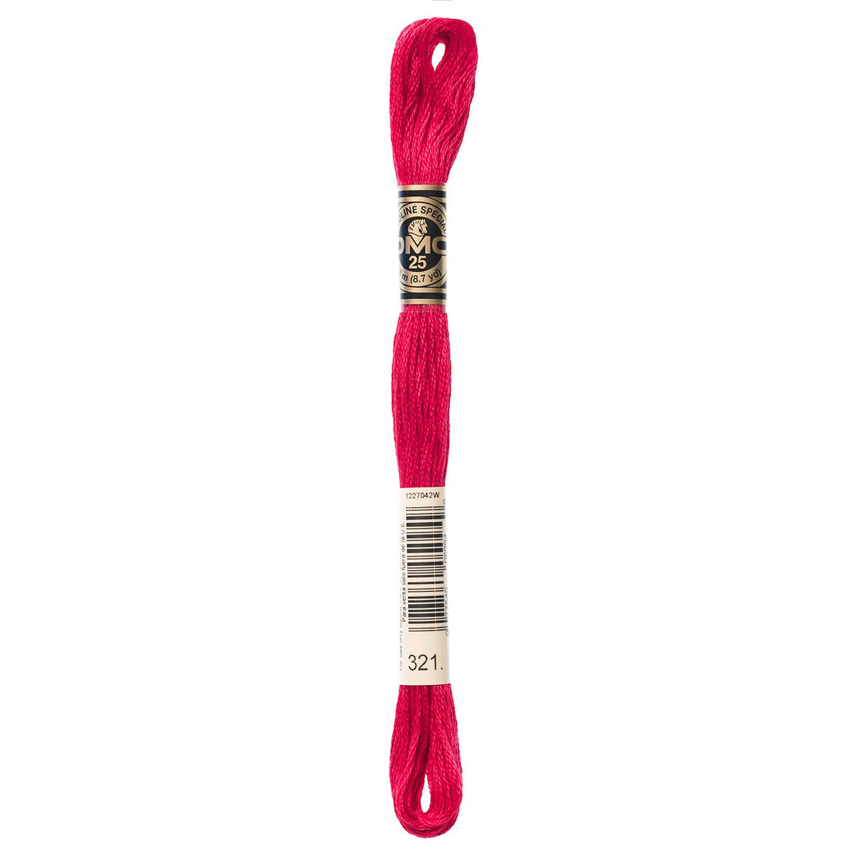 DMC embroidery floss – XMAS RED (321)