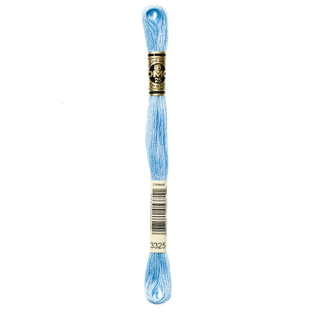 DMC embroidery floss – LIGHT BABY BLU (3325)