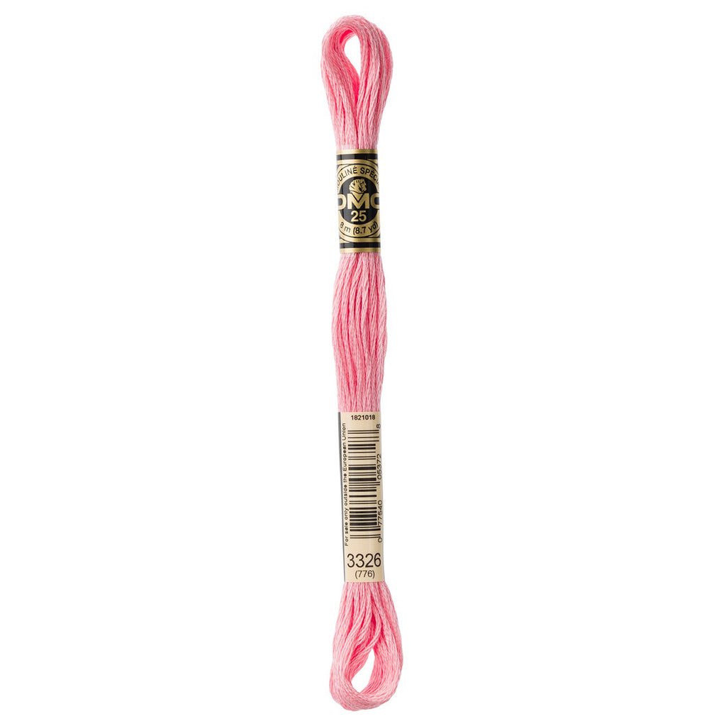 DMC embroidery floss – LIGHT RSE (3326)