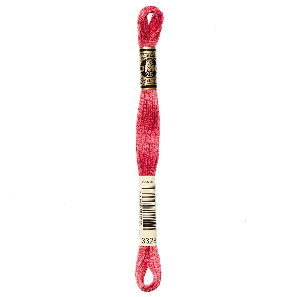 DMC embroidery floss – DARK SALMON (3328)