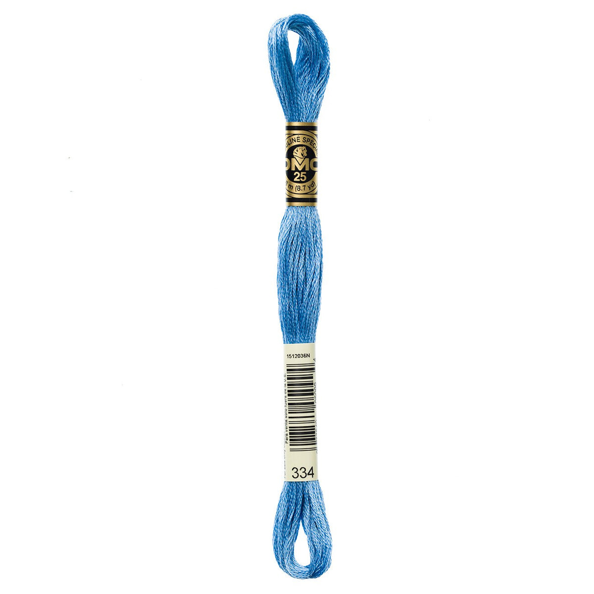 DMC embroidery floss – MED BABY BLU (334)