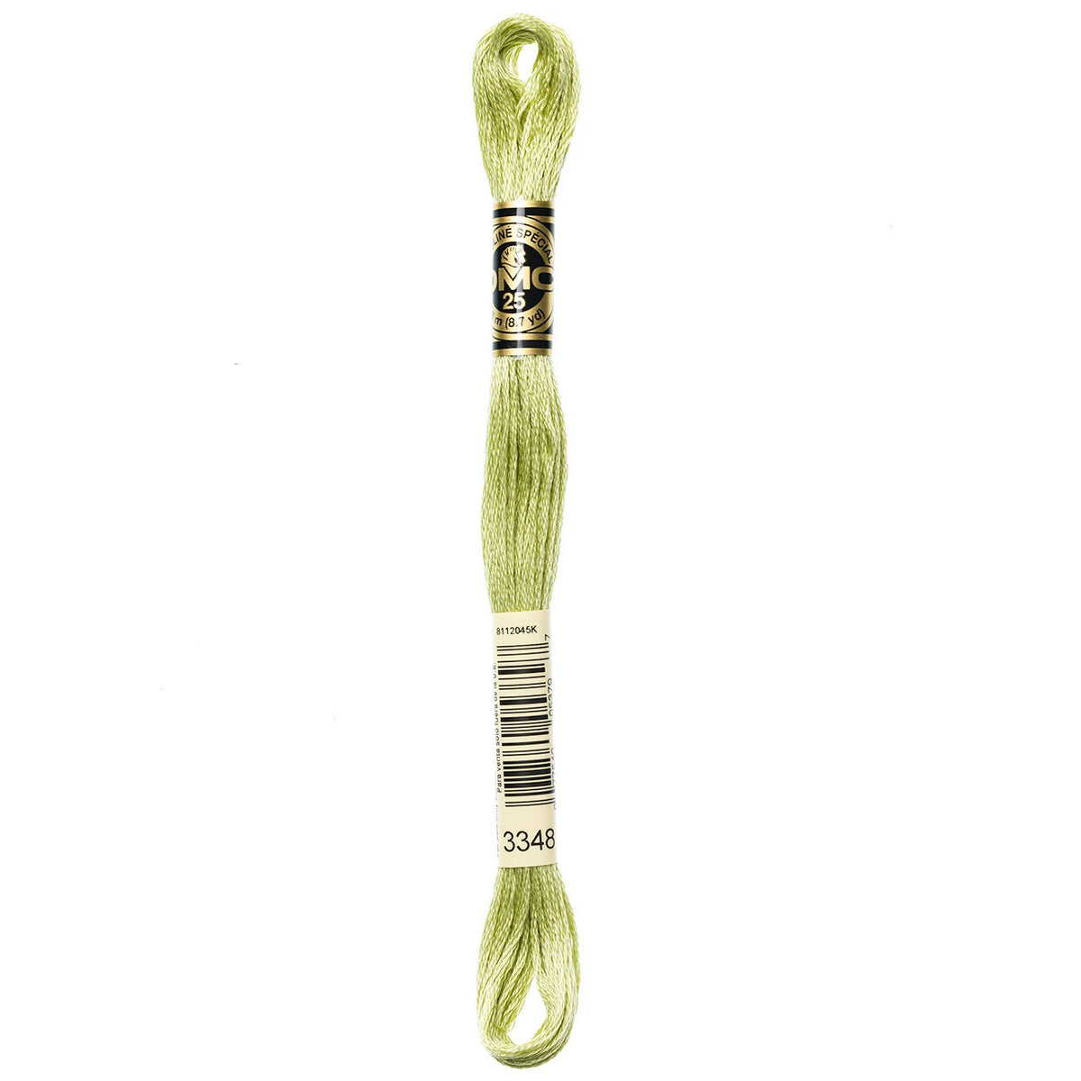 DMC embroidery floss – LIGHT YLW GRN (3348)