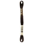 DMC embroidery floss – BLK BRN (3371)