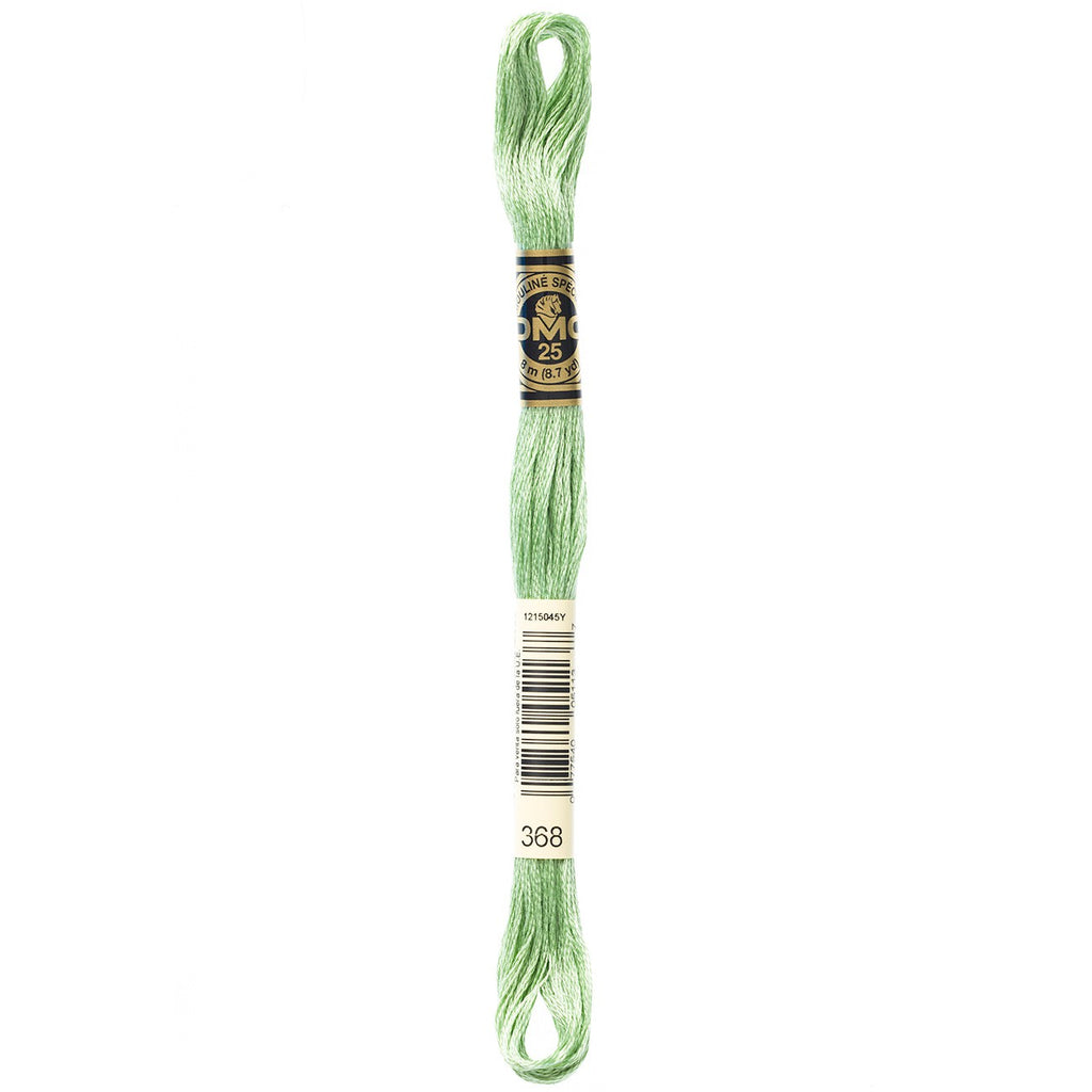 DMC embroidery floss – LIGHT PISTACHIO GRN (368)