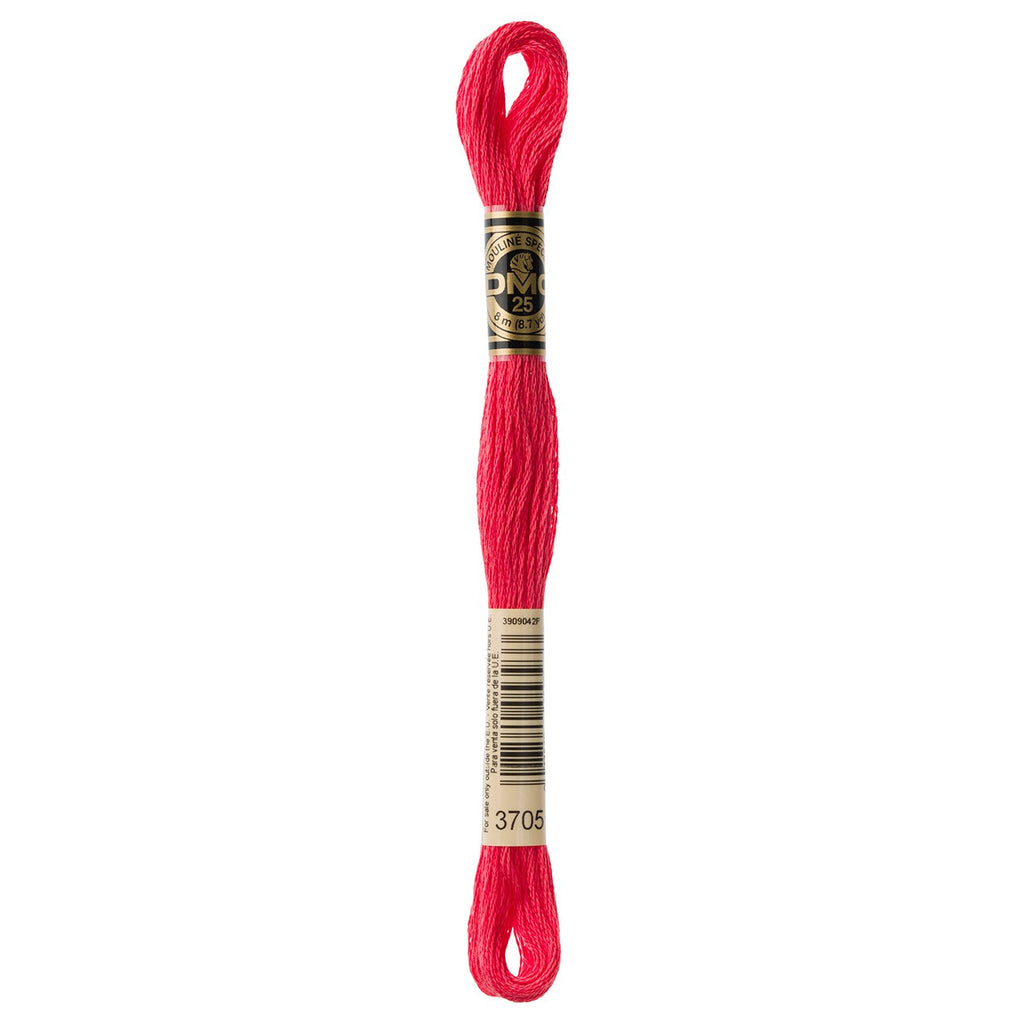 DMC embroidery floss – DARK MELON (3705)