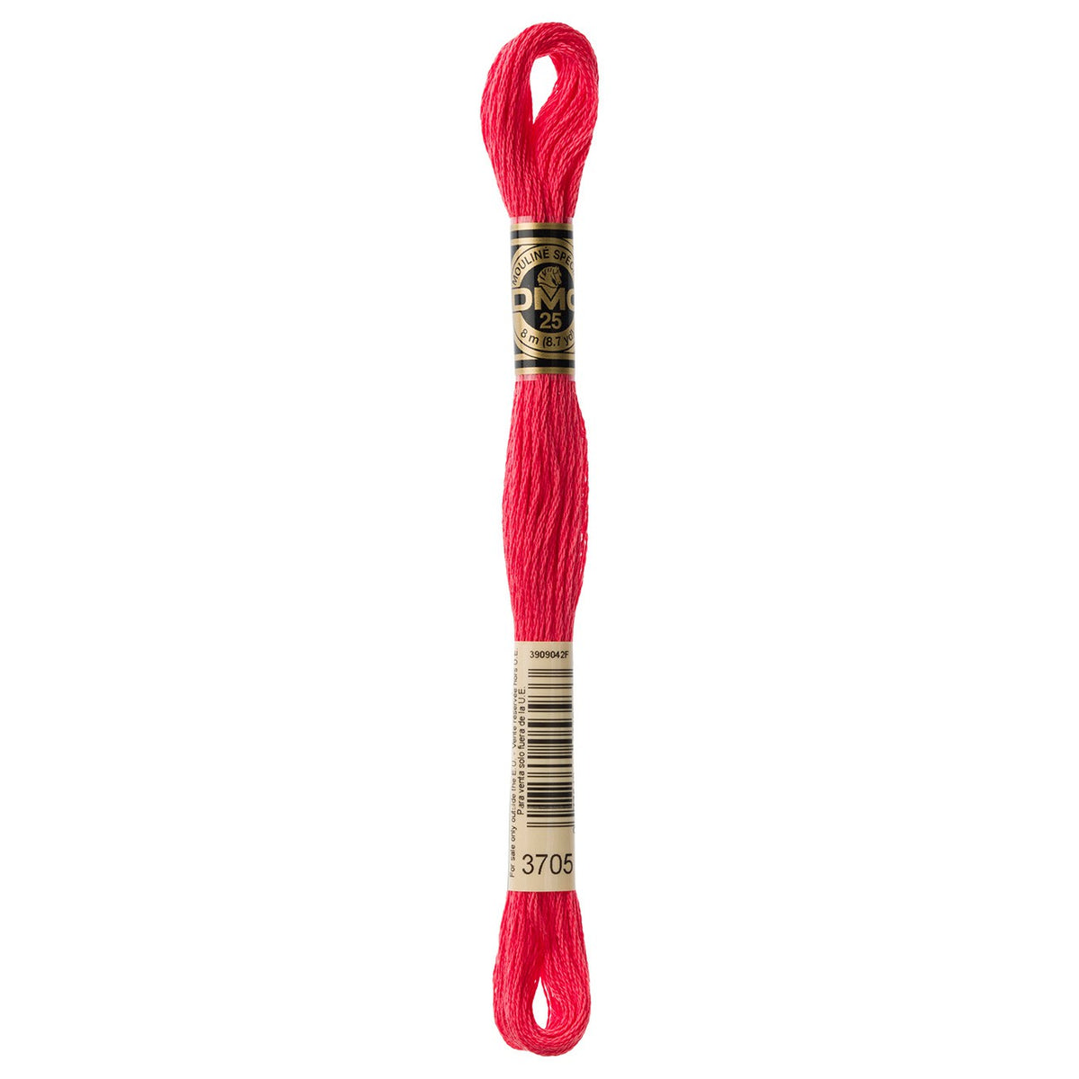 DMC embroidery floss – DARK MELON (3705)