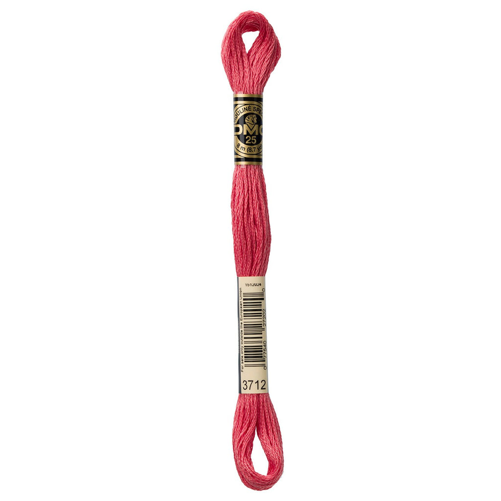 DMC embroidery floss – MED SALMON (3712)
