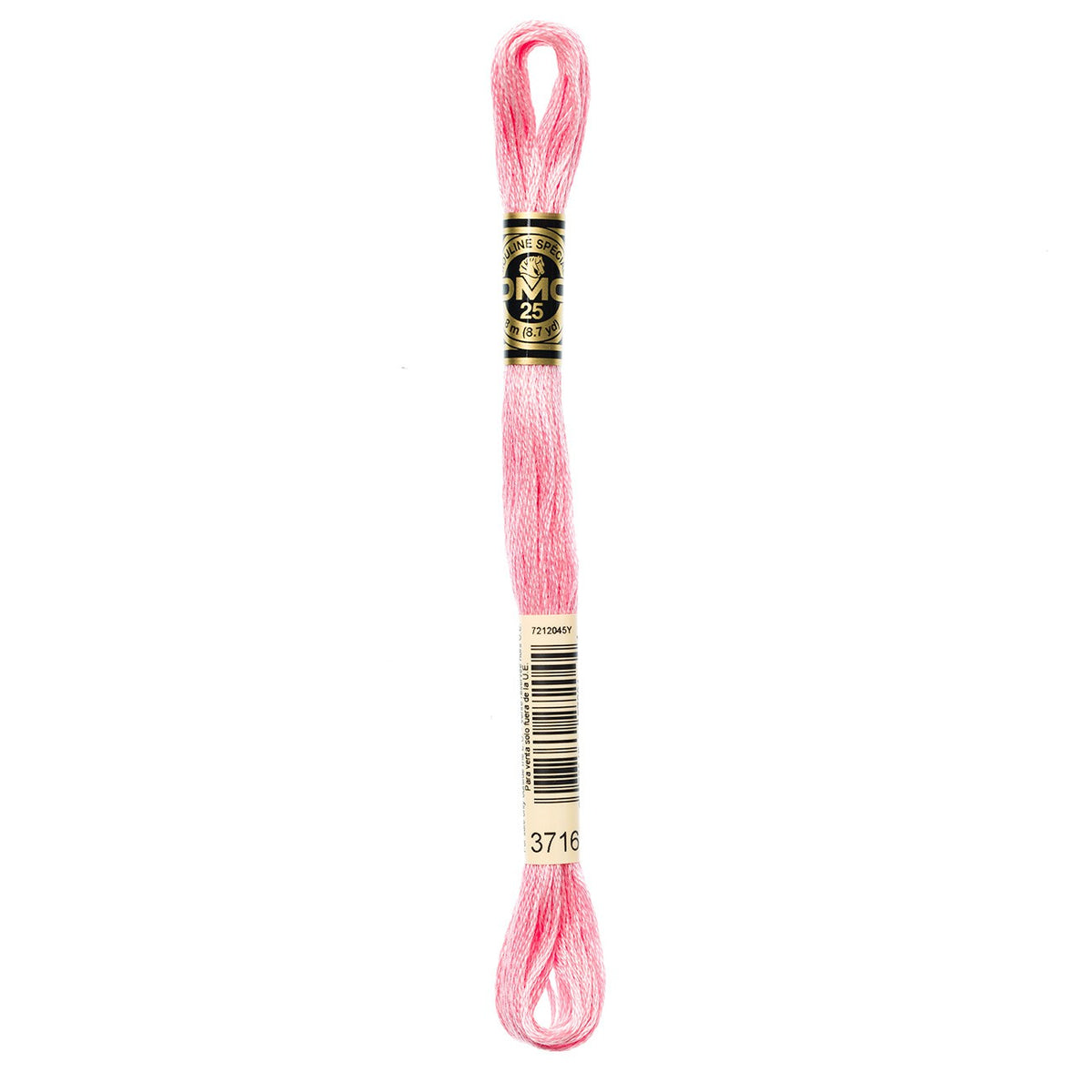 DMC embroidery floss – VERY LIGHT DUSTY RSE (3716)