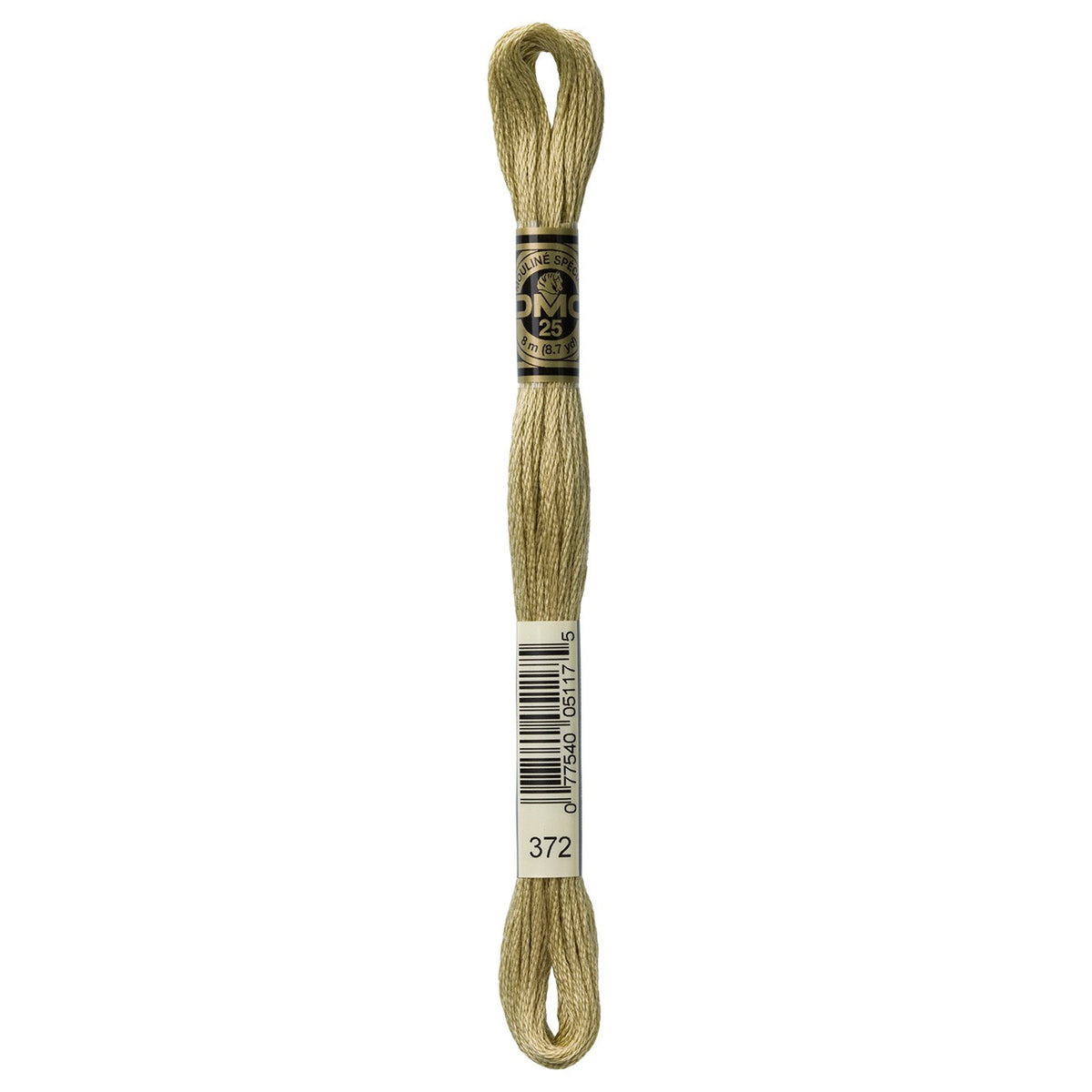 DMC embroidery floss – LIGHT MUSTARD (372)