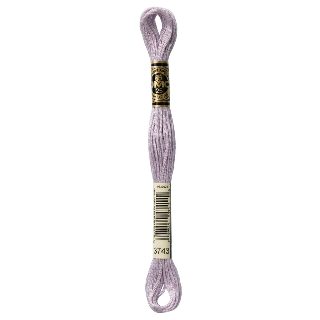 DMC embroidery floss – VERY LIGHT ANT VLT (3743)