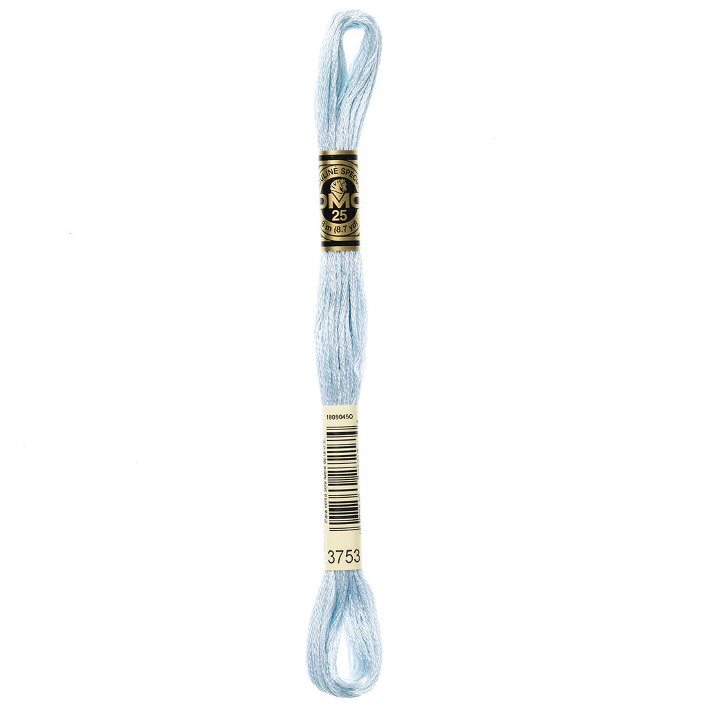DMC embroidery floss – ULTRA VERY LIGHT ANT BLU (3753)