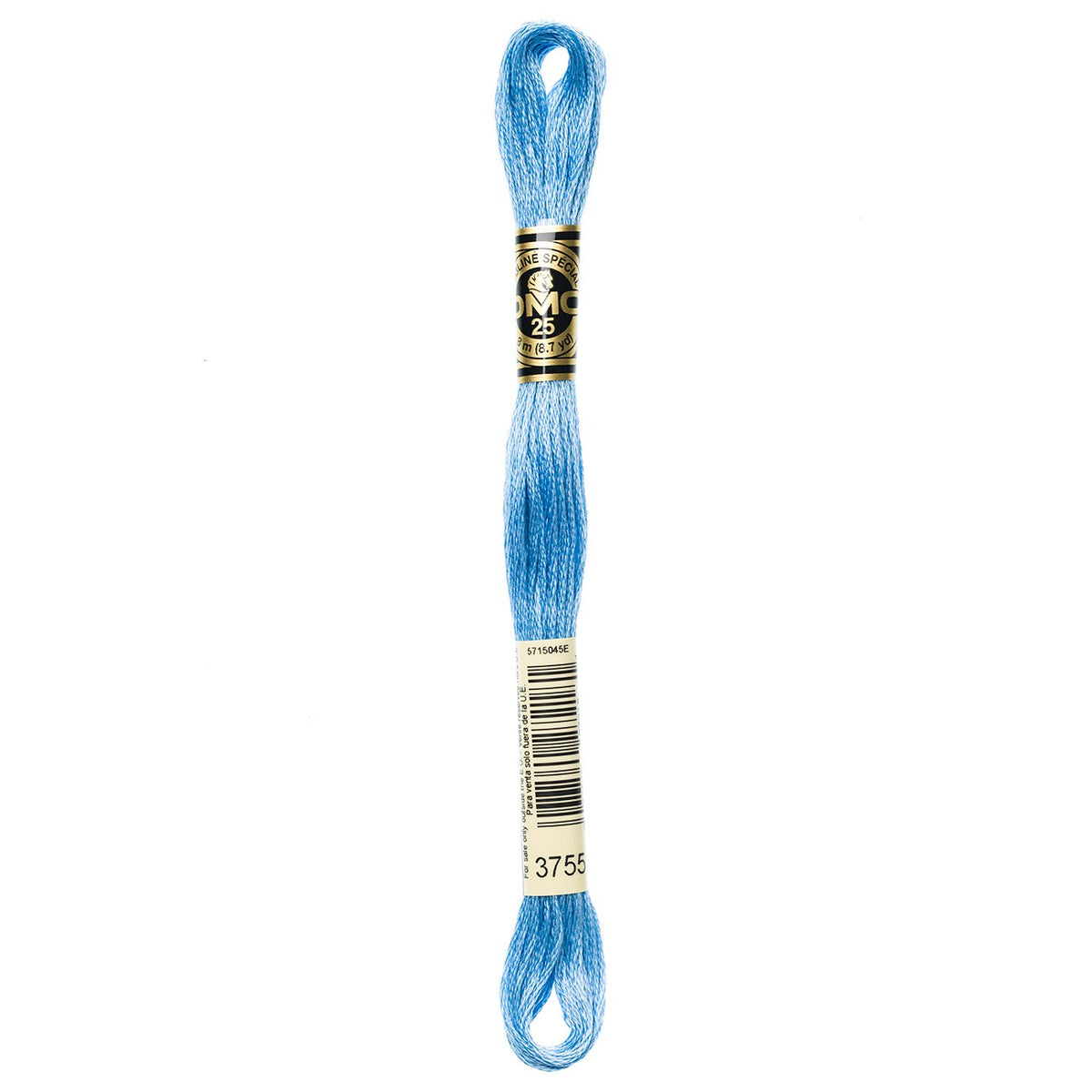 DMC embroidery floss – BRIGHT BLU (3755)