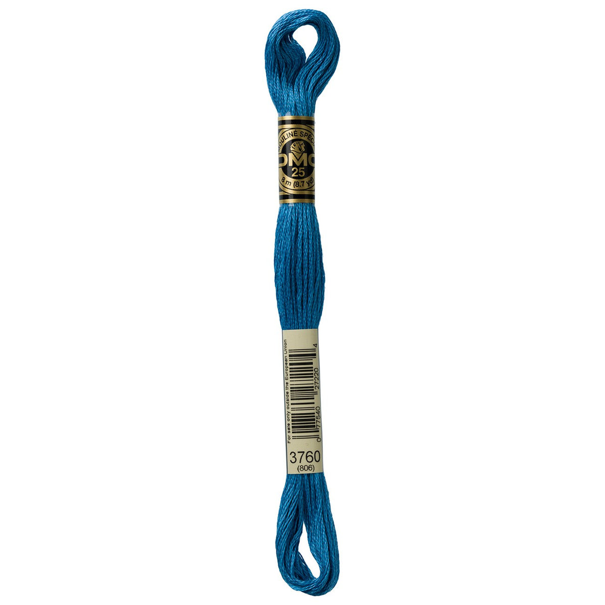 DMC embroidery floss – MED WEDGWD (3760)
