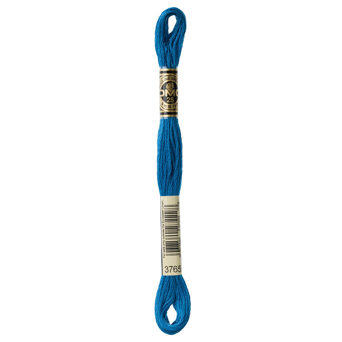 DMC embroidery floss – VERY DARK PEACOCK BLU (3765)