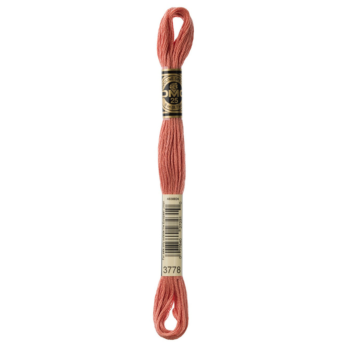 DMC embroidery floss – LIGHT TERRA COTTA (3778)