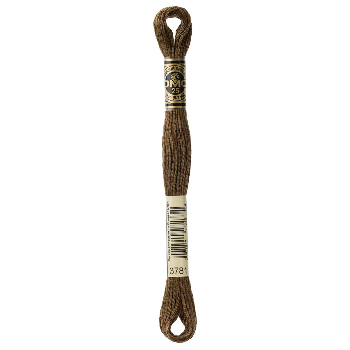 DMC embroidery floss – DARK MOCHA BRN (3781)
