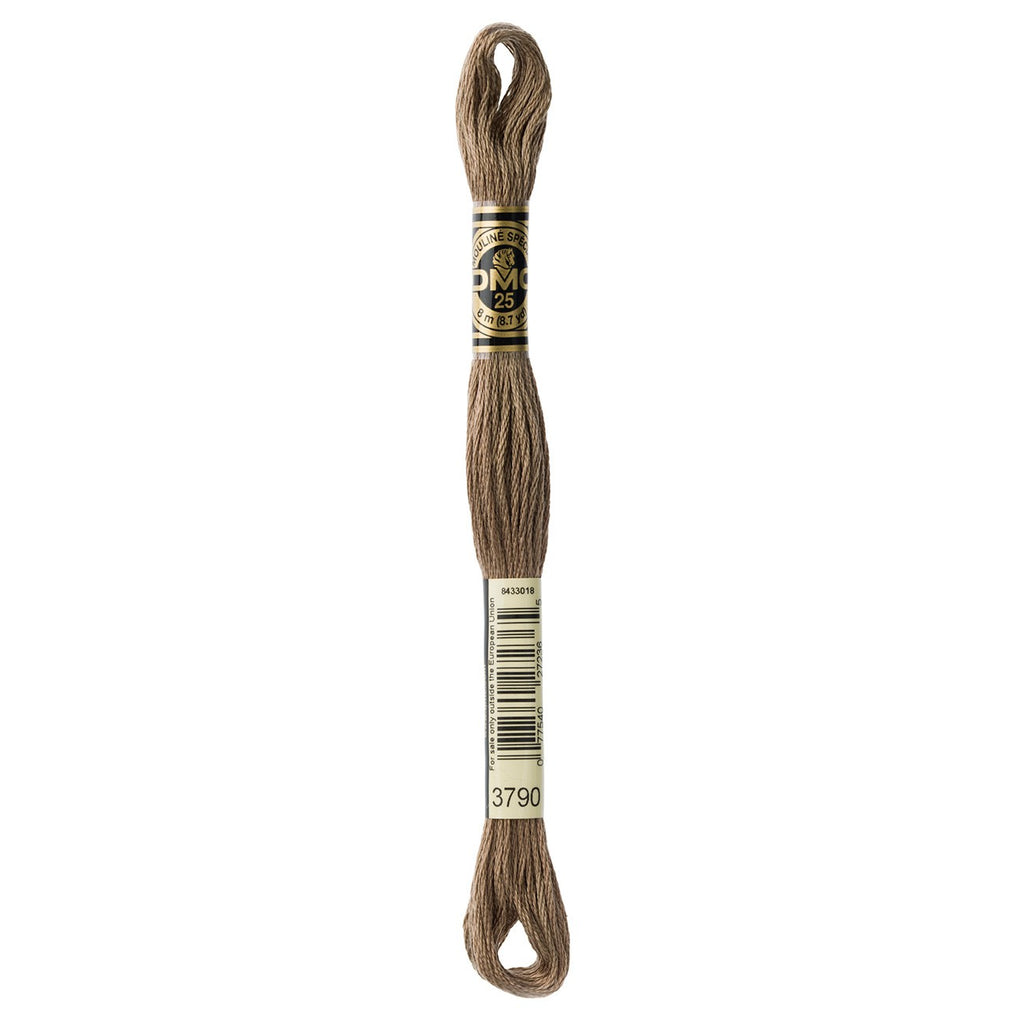DMC embroidery floss – ULTRA DARK BGE GRY (3790)